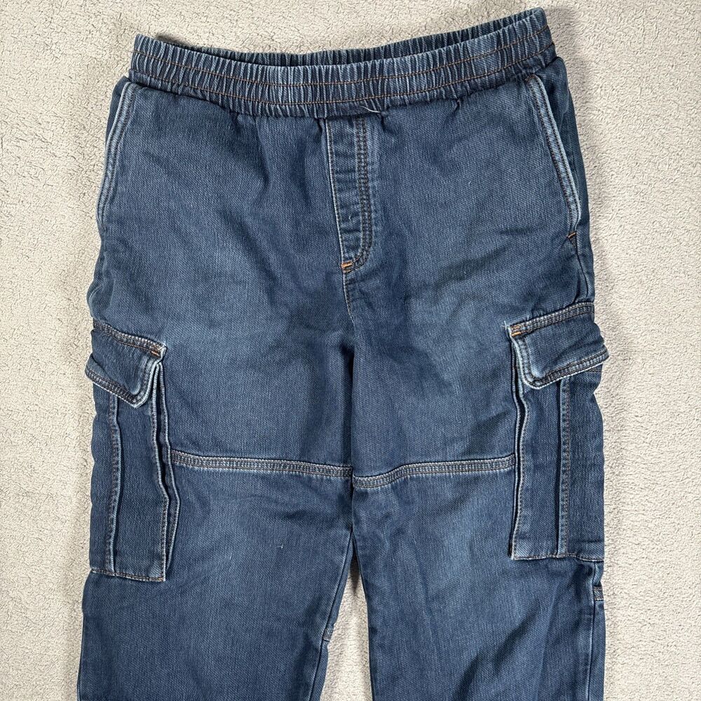 Armani Exchange Cropped‎ Ankle Cargo Jogger Blue Jeans Men’s Size 30 Fit 30x24 - Picture 2 of 16
